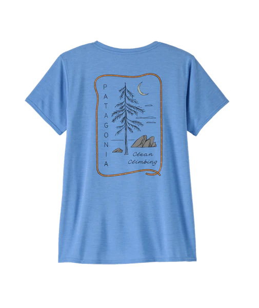 Capilene Cool Daily Graphic Lands Tee W's