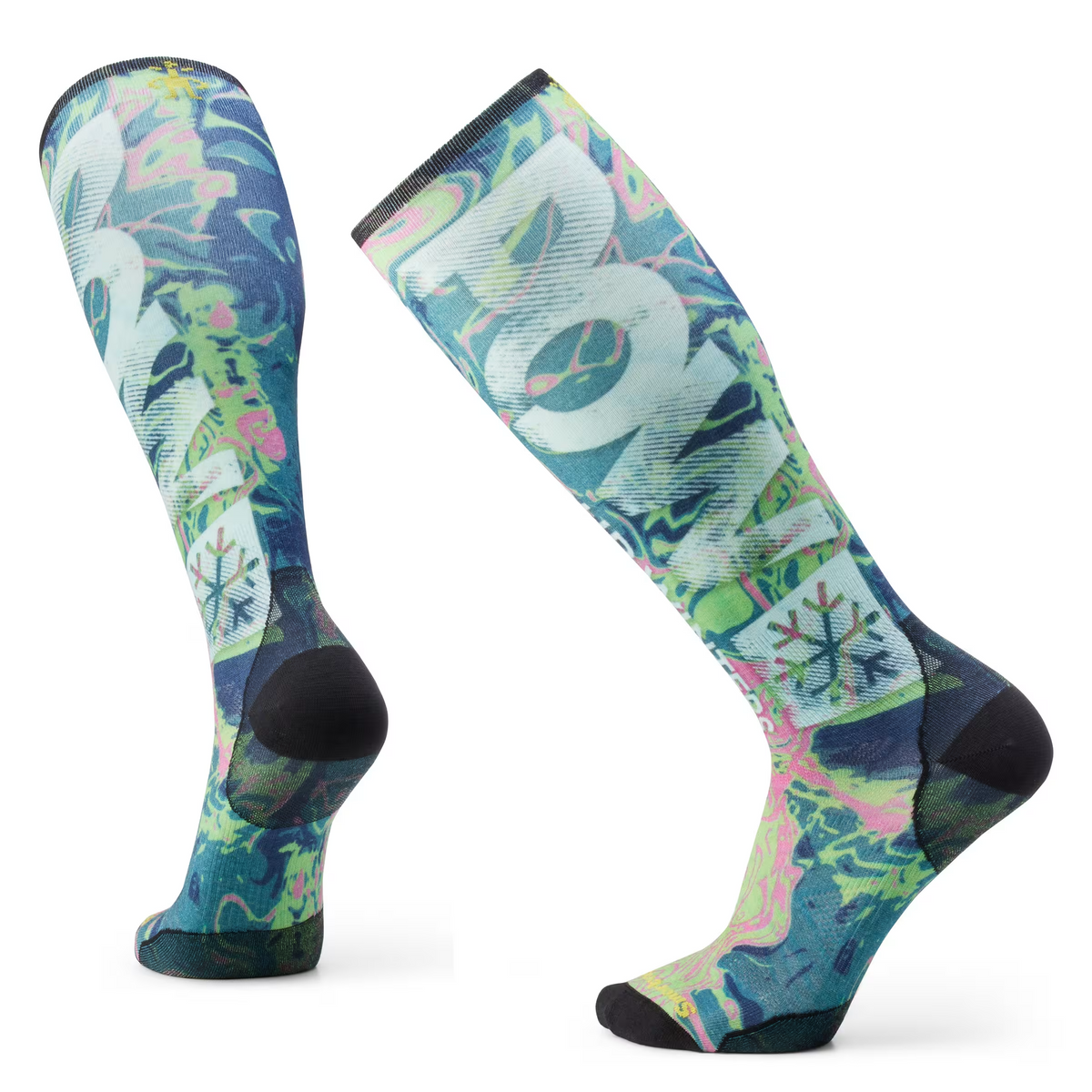 POW Print Ski Sock Men's