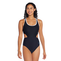 Jacquard Splice Side Cut One Piece W's