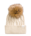 Oh Mega Fur Pom Beanie Women's
