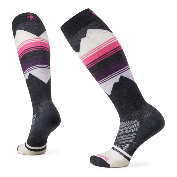 Ski Targeted Cushion Pattern Sock Women's