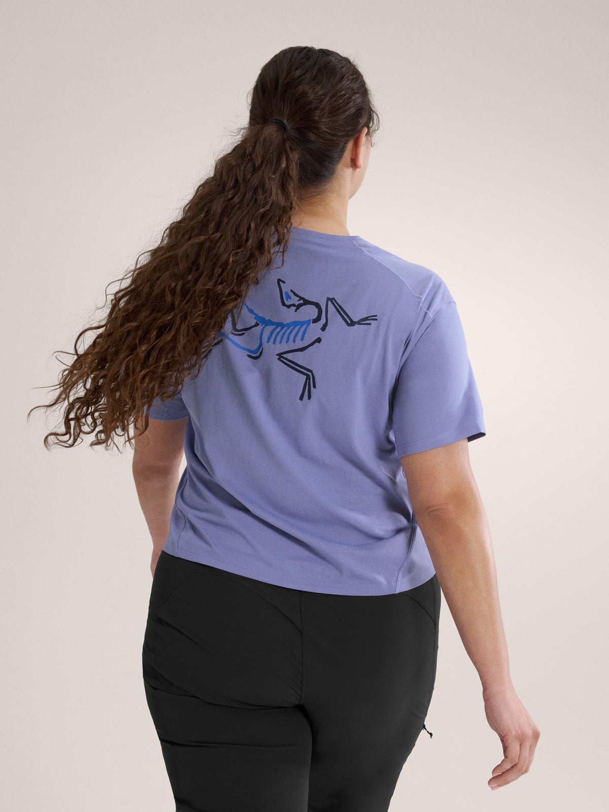Taema Crop Logo Tee Women's