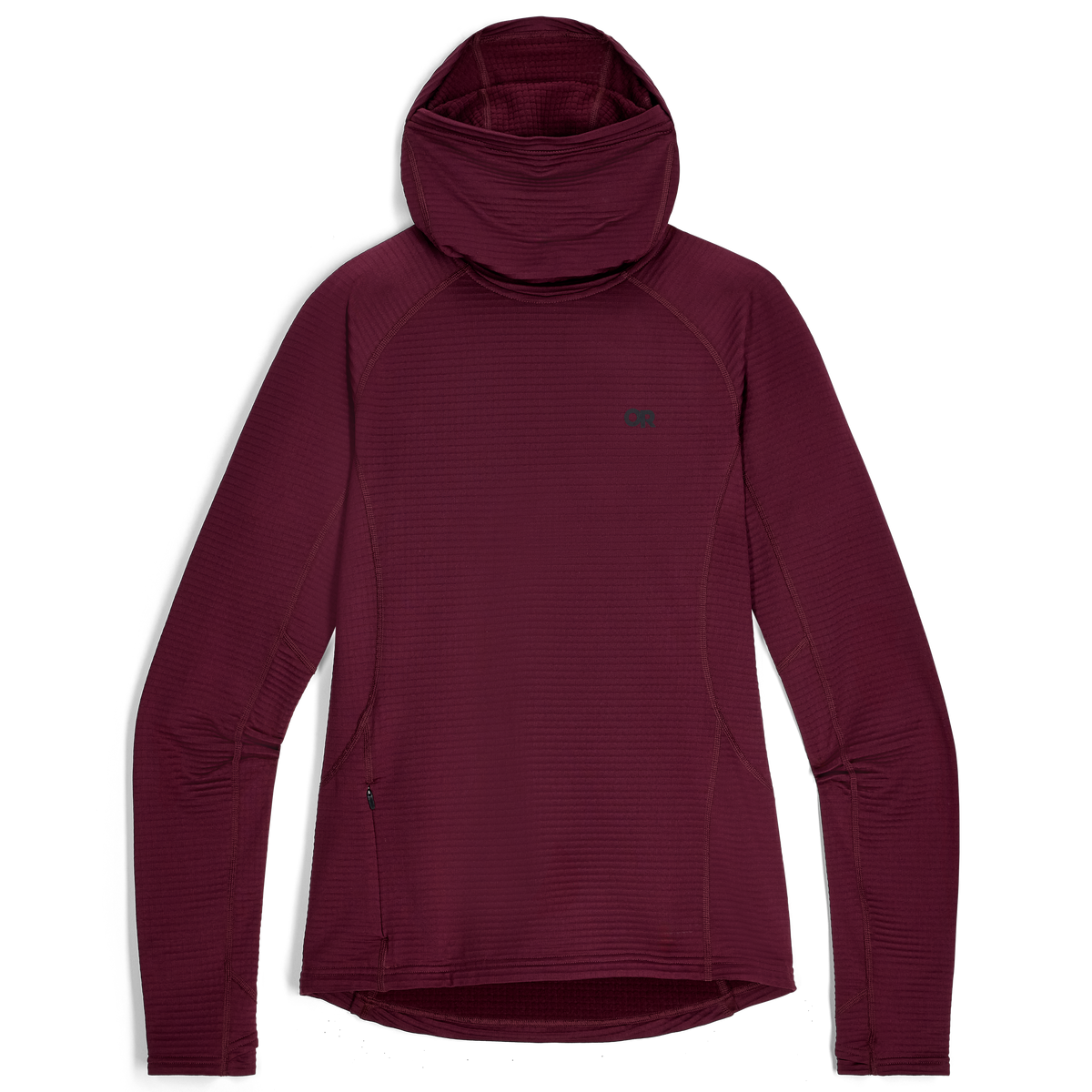 Vigor Grid Fleece Pullover Hoodie W