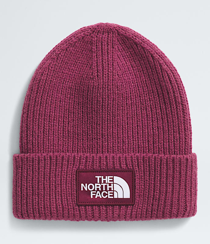 TNF Logo Box Cuffed Beanie