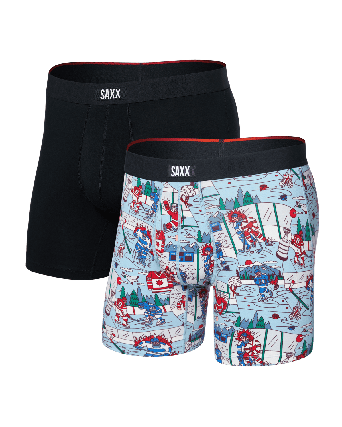 Vibe Xtra Soft Boxer 2 Pack Men's