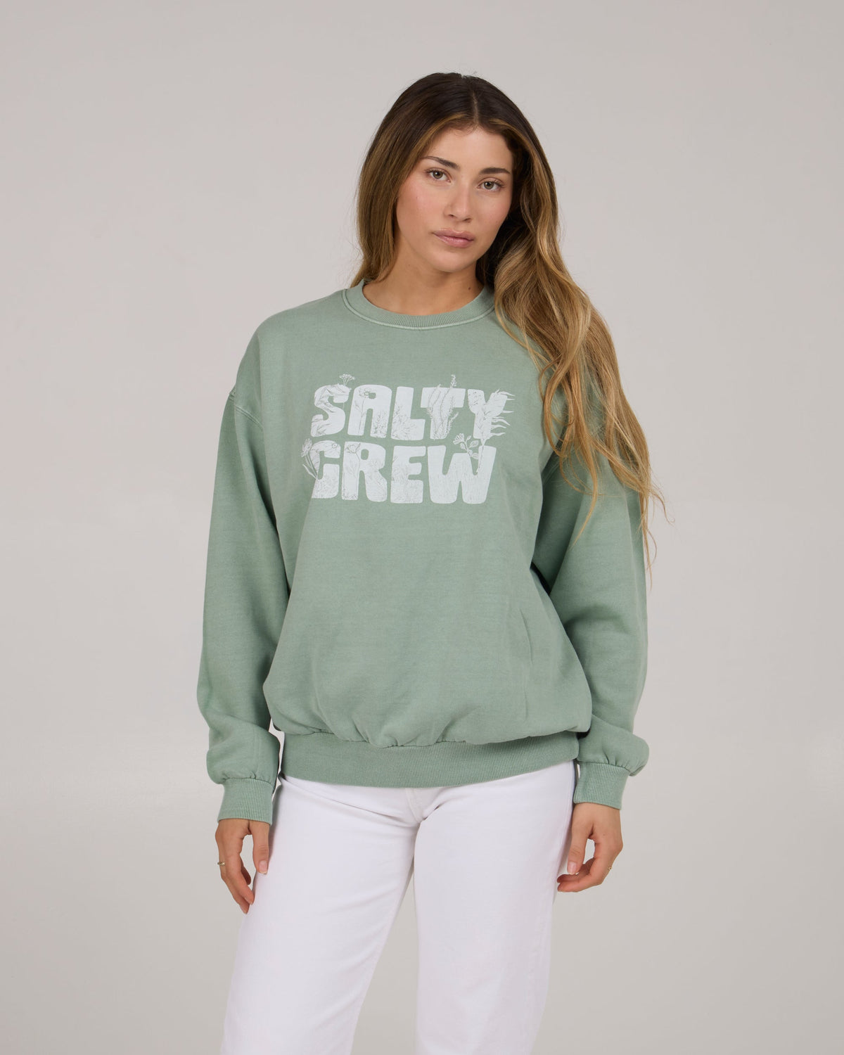 Sea Life Crew Sweatshirt Women's