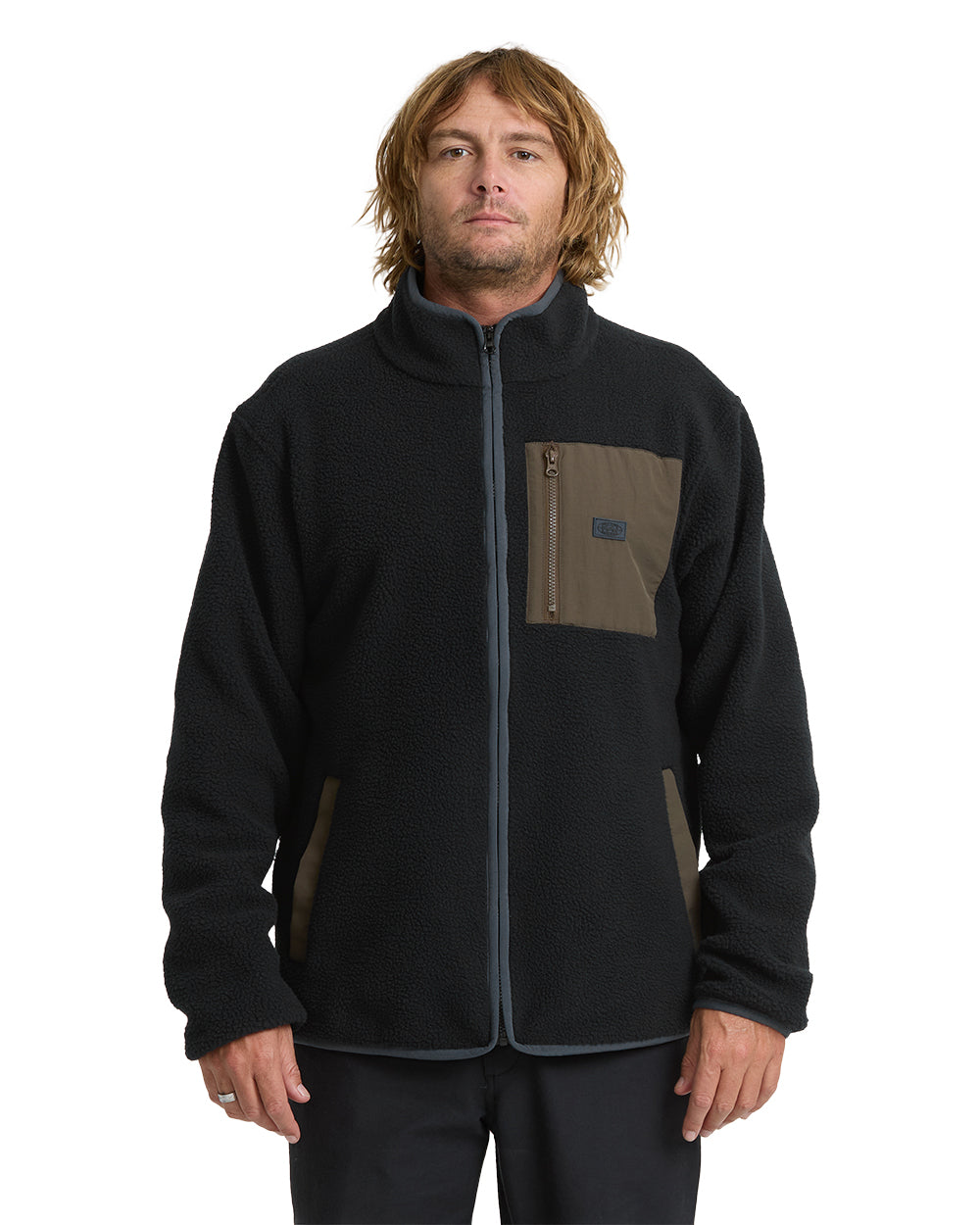 Alpine Mock Neck FZ Men's