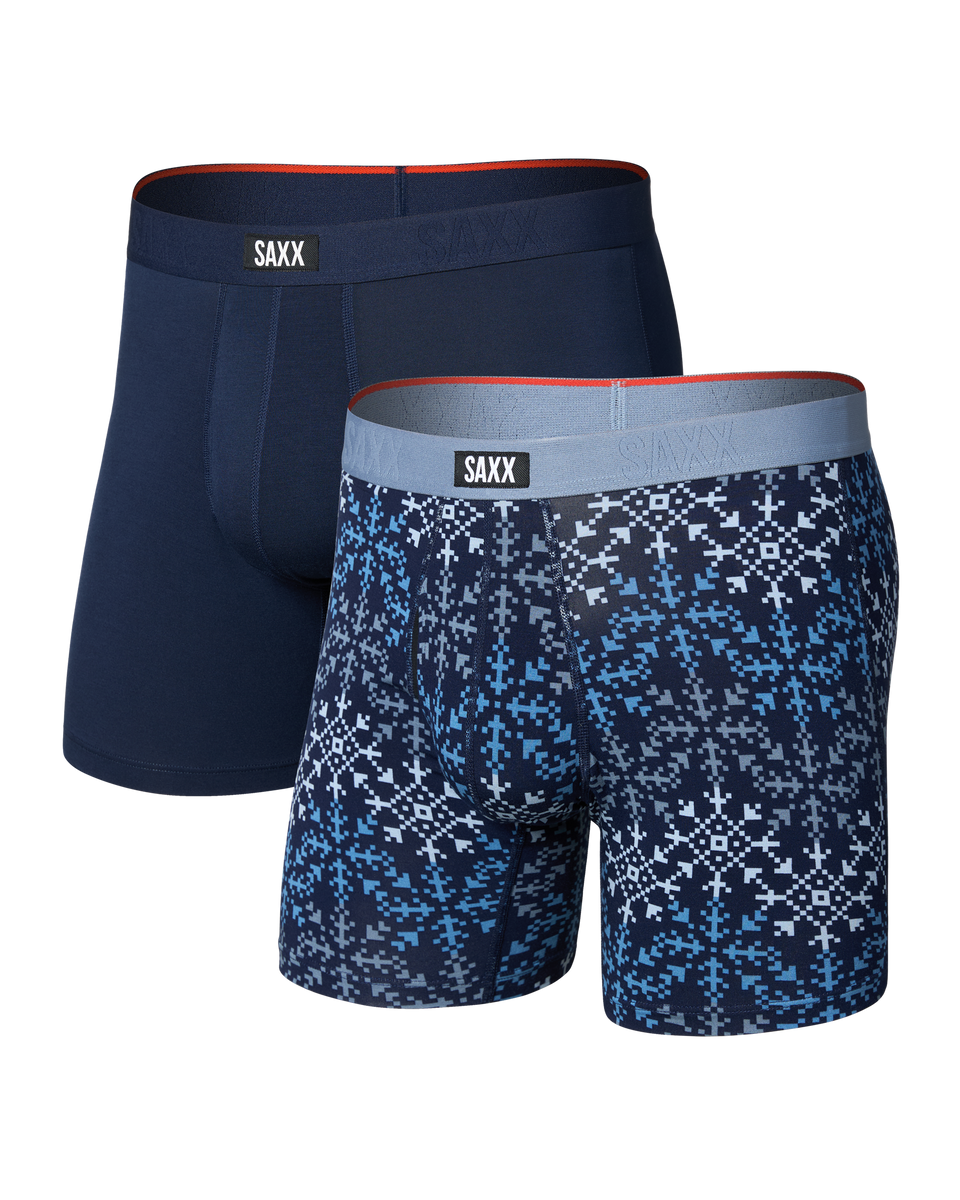 Vibe Xtra Soft Boxer 2 Pack Men's