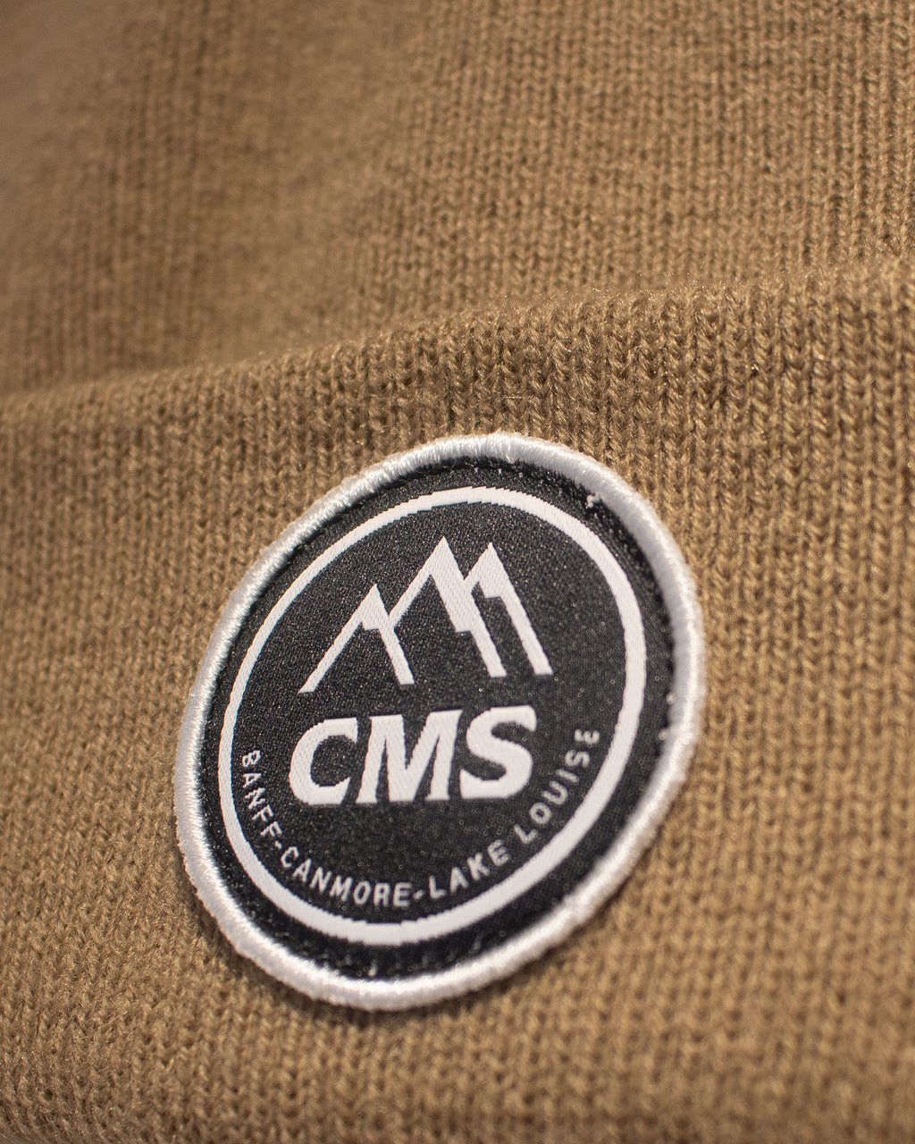 Cuffed Knit CMS Circle Beanie