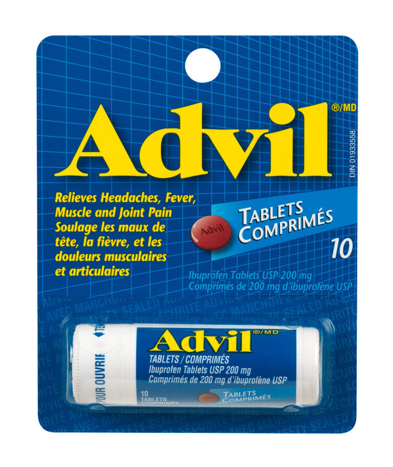 Advil Tablets 10 Pack