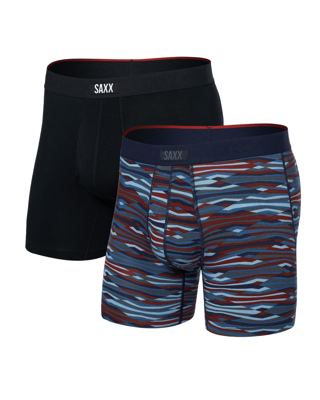 Vibe Xtra Soft Boxer 2 Pack Men's