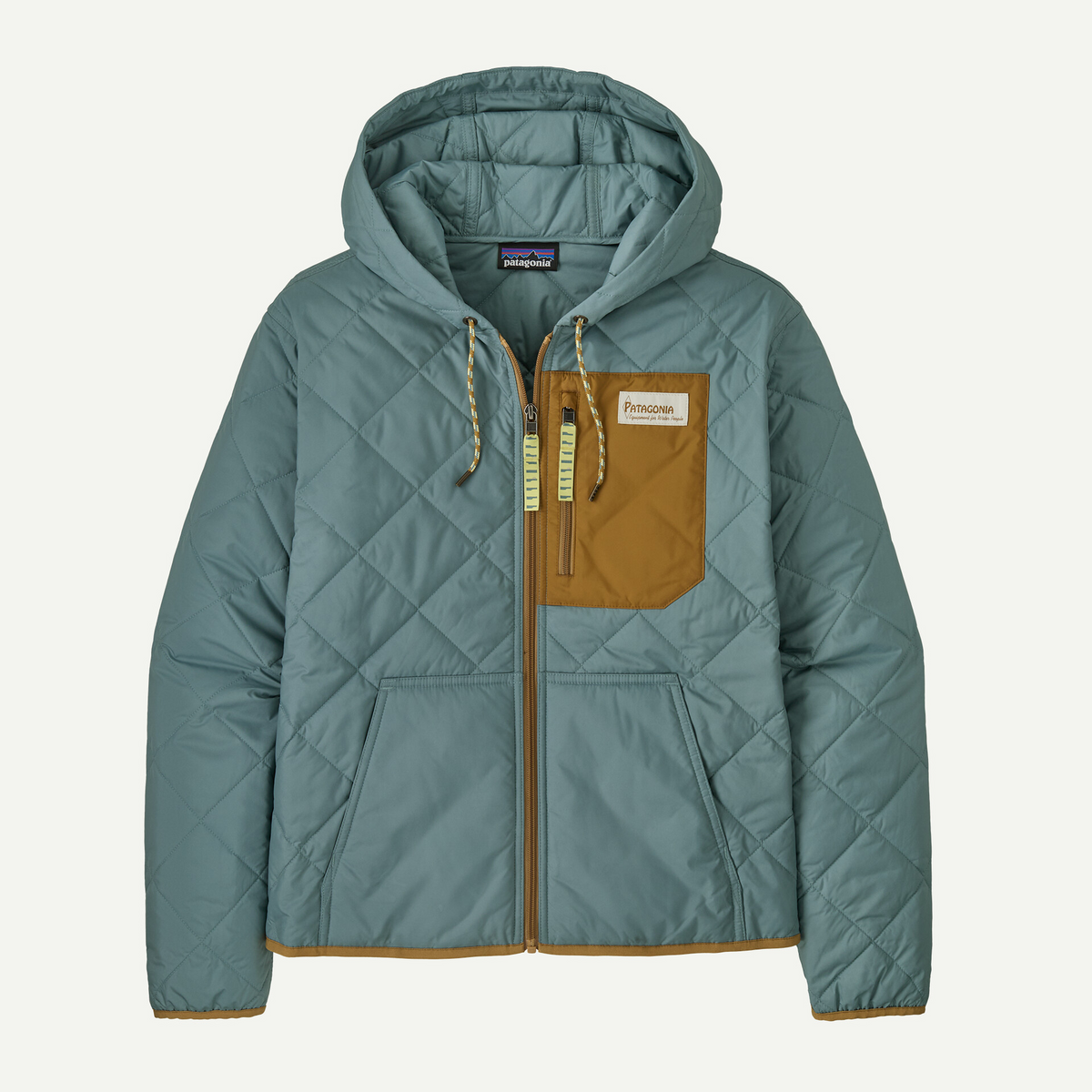 Diamond Quilted Bomber Hoody Women's