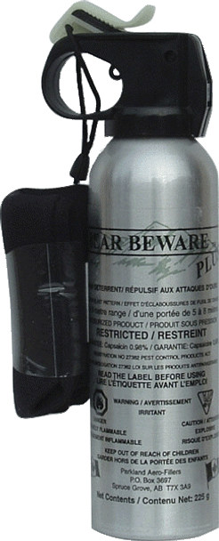 Bear Beware Plus w/Holster 225G