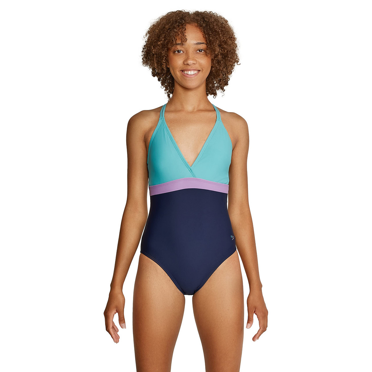 Adjustable Cross Back One Piece Swm
