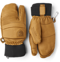 Leather Fall Line 3 Finger Glove Men's