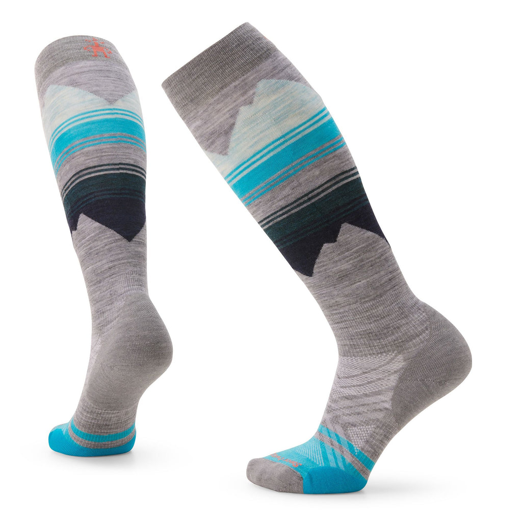 Ski Targeted Cushion Pattern Sock Women's