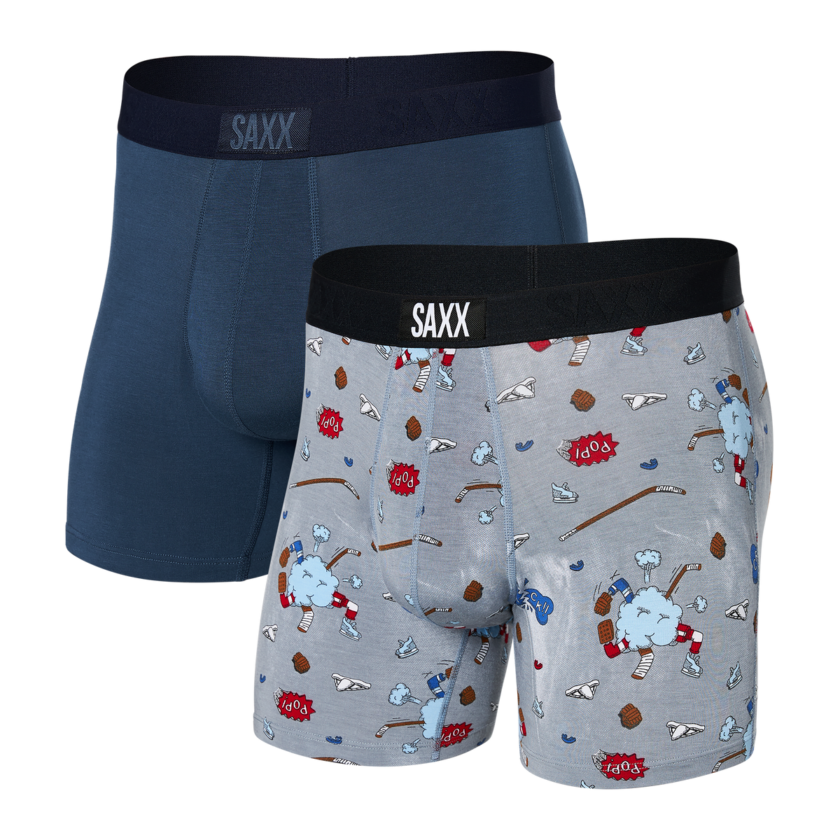 Vibe Xtra Soft Boxer 2 Pack Men's