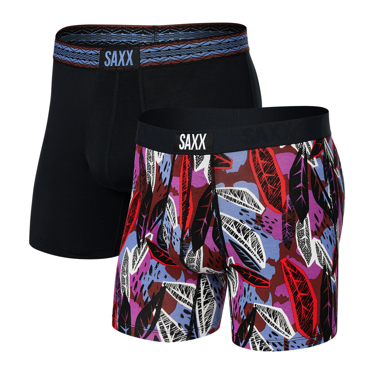 Vibe Xtra Soft Boxer 2 Pack Men's
