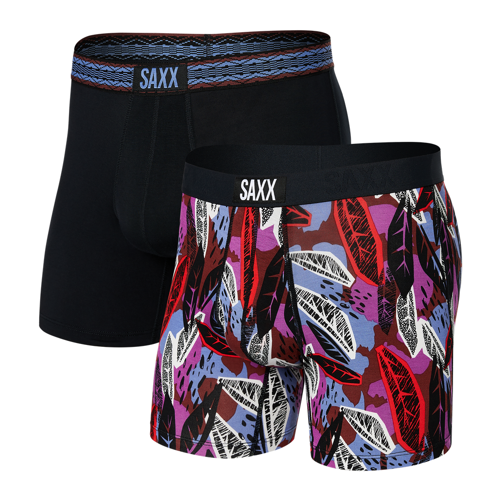 Vibe Xtra Soft Boxer 2 Pack Men's
