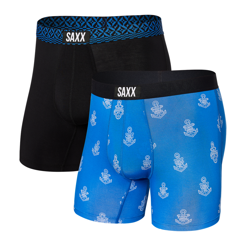 Vibe Xtra Soft Boxer 2 Pack Men's